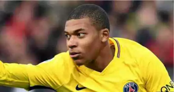 Champions League! PSG’s Kylian Mbappe Sets New Record (Pictured)